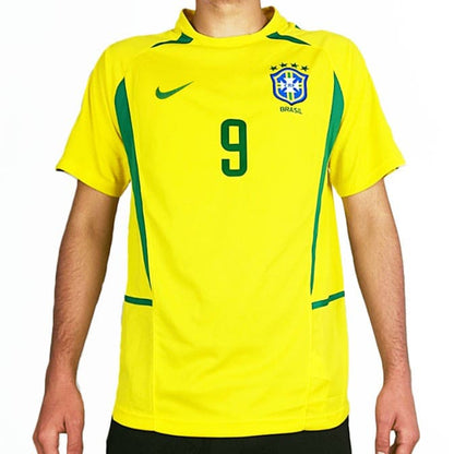 BRAZIL 2002 Retro Shirt - Home Kit
