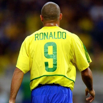 BRAZIL 2002 Retro Shirt - Home Kit